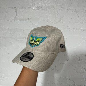 WNBA Womens Basketball New Era Dallas Wings Embroidered Floral Grey 59Fifty Adju